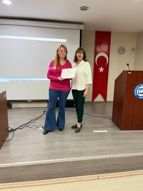 Doç. Dr. Denis Bousch & Doç. Dr. Thérèse Robin Konferans Etkinliği